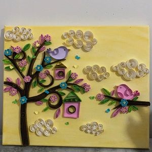 Quilling are craft